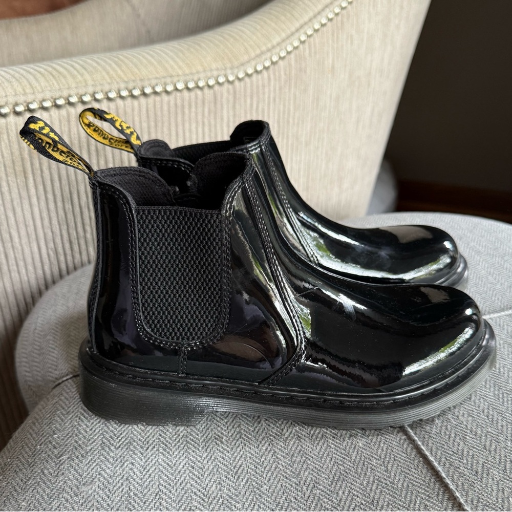 Kids Black Chelsea Boots